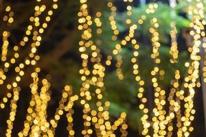 Abstract beautiful blurred bokeh background with copy space. blur bokeh light background festive colorful banner concept. photo