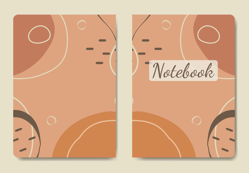 Cute Notebook Cover Vector Art, Icons, and Graphics for Free Download