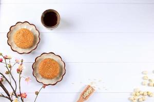 Moon Cake for Mid Autumn Festival photo