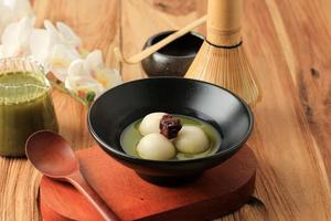 Tang Yuan with Matcha Soup photo