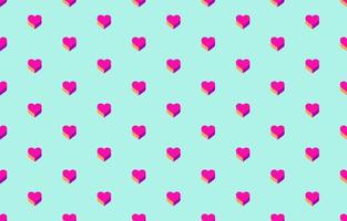 Seamless hearts pattern. Ready template for design, postcards, print, poster, party, Valentine's day, vintage textile, Vector, Art, wallpaper, background. vector