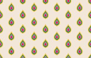 Ethnic pattern ikat seamless. Geometric Tribal African Indian traditional embroidery vector background. Aztec fabric carpet batik ornament chevron textile decoration wallpaper