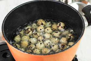 Boiled Quail Egg photo