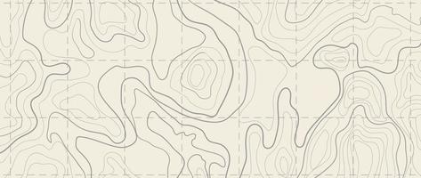 Abstract line art background vector. Mountain topographic terrain map grid background with abstract lines texture. Design illustration for wall art, fabric, packaging, web, banner, app, wallpaper. vector