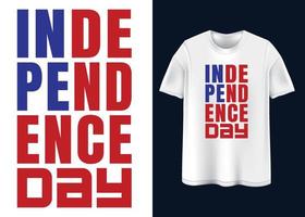 Happy Independence Day T-shirt design vector