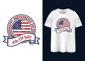 Happy Independence Day T-shirt design vector