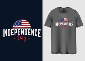 Happy Independence Day T-shirt design vector