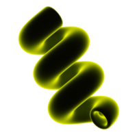 Abbildung der abstrakten Form 3d für Dekoration png