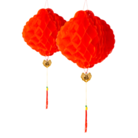 Hanging Chinese Lantern cutout, Png file