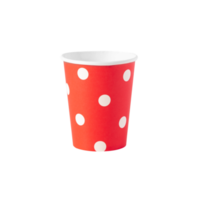 Red party cup cutout, Png file