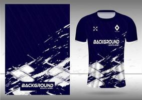 tejido textil para camisetas deportivas, camisetas de fútbol y maquetas para el club de fútbol. vista frontal uniforme. vector