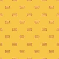 Chess clock electric engraved seamless pattern. Retro watch for chess game in hand drawn style. Sketch texture for fabric, wallpaper, textile, print, title, wrapping paper. Vector illustration.