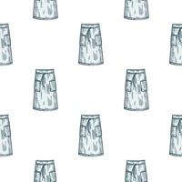 Aprons engraved seamless pattern. Vintage background for kitchen in hand drawn style. Vector repeated texture for print, fabric, wrapping, wallpaper, tissue.