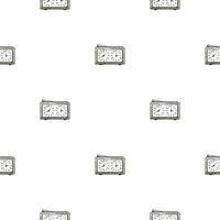 Chess clock engraved seamless pattern. Retro watch for chess game in hand drawn style. Sketch texture for fabric, wallpaper, textile, print, title, wrapping paper. Vector illustration.