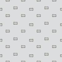 Chess clock engraved seamless pattern. Retro watch for chess game in hand drawn style. Sketch texture for fabric, wallpaper, textile, print, title, wrapping paper. Vector illustration.