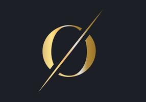 Luxury Letter O Logo Design For Fashion and Luxury Symbol vector