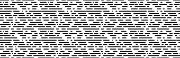 black white random dotted line seamless pattern vector