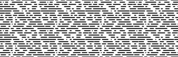 black white random dotted line seamless pattern vector