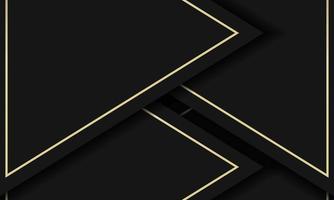 illustration abstract golden lines luxury on white overlap background vector