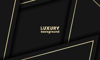 illustration abstract golden lines luxury on overlap background vector