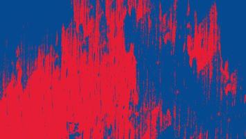 Abstract Bright Red In Dark Blue Grunge Texture Design Background vector