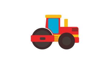 tracktor  icon of nice animated  for your transportation pack videos easy to use with Transparent Background . HD Video Motion Graphic Animation Free Video