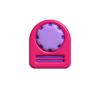 icono de reloj 3d png