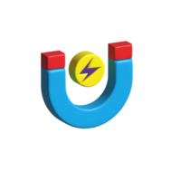 magnet 3d ikon png