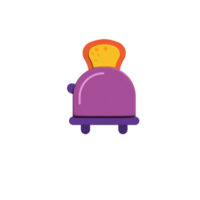3D toaster icon png
