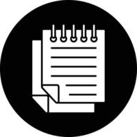 Sticky Notes Vector Icon