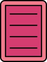 Note Vector Icon