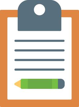 icono de vector de bloc de notas