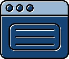 Web Browser Vector Icon