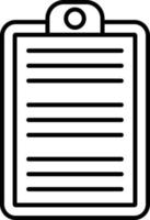 Clipboard Vector Icon