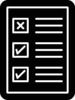 Checklist Vector Icon