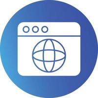Web Browser Vector Icon