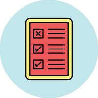 Checklist Vector Icon