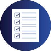 Checklist Vector Icon