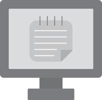 Online Notes Vector Icon