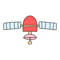 satelliet Valentijn dag-ruimte Valentijn concept png