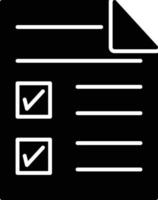 Checklist Vector Icon