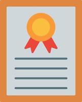 Certificate Vector Icon
