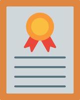 Certificate Vector Icon