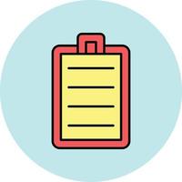 Notepad Vector Icon