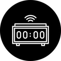 Digital Clock Vector Icon