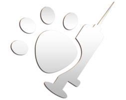 Veterinär-Symbol auf transparentem Hintergrund png