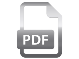 icône pdf sur fond transparent png