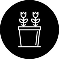 Plant Pot Vector Icon