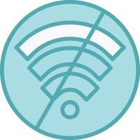 No Internet Vector Icon