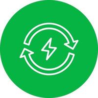 Renewable Vector Icon